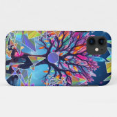 Coques Case-Mate iPhone Arbre Abstrait cristal (Dos (Horizontal))