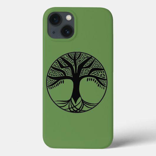 Coques Case-Mate iPhone Arbre abstrait de cas de l'iPhone 7 de la vie (Verso)