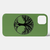 Coques Case-Mate iPhone Arbre abstrait de cas de l'iPhone 7 de la vie (Verso (horizontal))