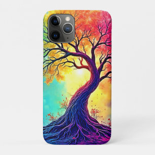 Case-Mate iPhone Case Arbre Arc-en-Ciel : Racines d'Espoir Infini Art