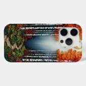 Coques Case-Mate iPhone Arbre artistique birch de la forêt (Verso (horizontal))