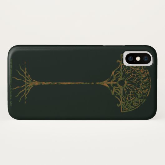 Coques Case-Mate iPhone Arbre blanc de Númenor (Dos (Horizontal))