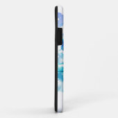 Coques Case-Mate iPhone Arbre bleu (Dos/Droite)