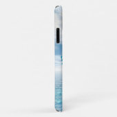 Coques Case-Mate iPhone Arbre bleu cristal (Dos/Droite)