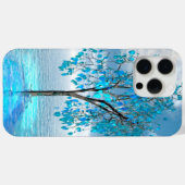 Coques Case-Mate iPhone Arbre bleu cristal (Verso (horizontal))