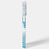 Coques Case-Mate iPhone Arbre bleu cristal (Verso / Droite)