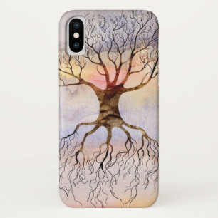 Coque iPhone X Arbre contre le ciel