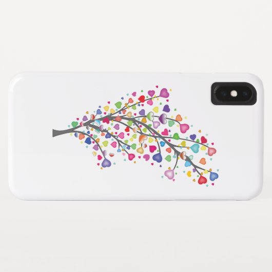 Coques Case-Mate iPhone Arbre d'amour et d'harmonie (Dos (Horizontal))