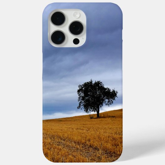 Coques Case-Mate iPhone Arbre dans un champ de blé (Verso)