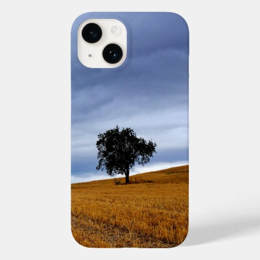 Coques Case-Mate iPhone Arbre dans un champ de blé (Verso)