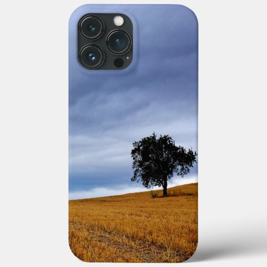Coques Case-Mate iPhone Arbre dans un champ de blé (Verso)