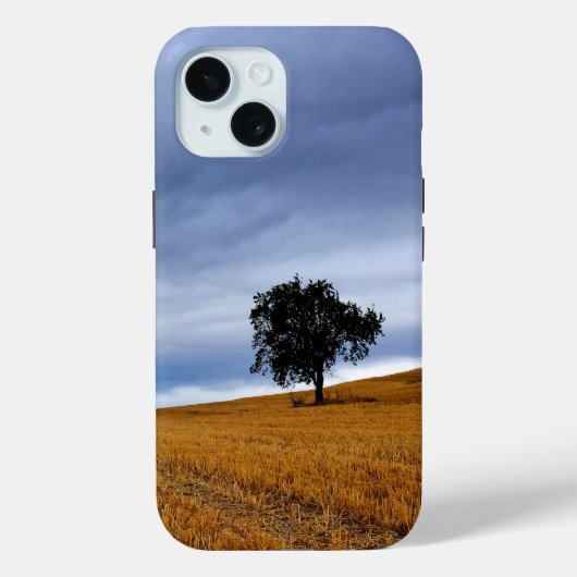 Coques Case-Mate iPhone Arbre dans un champ de blé (Verso)