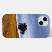 Coques Case-Mate iPhone Arbre dans un champ de blé (Verso (horizontal))