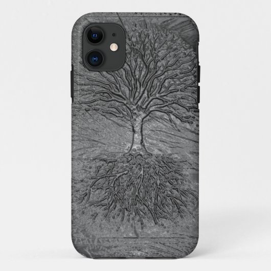 Coques Case-Mate iPhone Arbre de chrome de la vie (Dos)