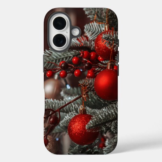Coques Case-Mate iPhone Arbre de Noël (Verso)