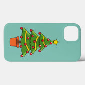 Coques Case-Mate iPhone Arbre de Noël (Verso (horizontal))