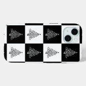 Coques Case-Mate iPhone arbre de noël (Verso (horizontal))
