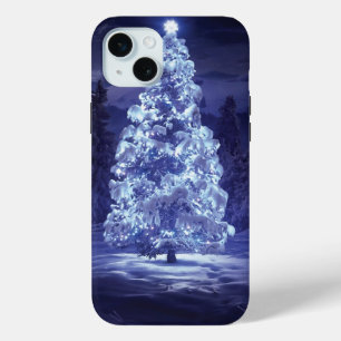 Coque iPhone 15 Mini Arbre de Noël