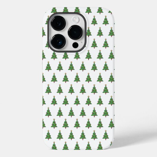 Coques Case-Mate iPhone Arbre de Noël adorable (Verso)
