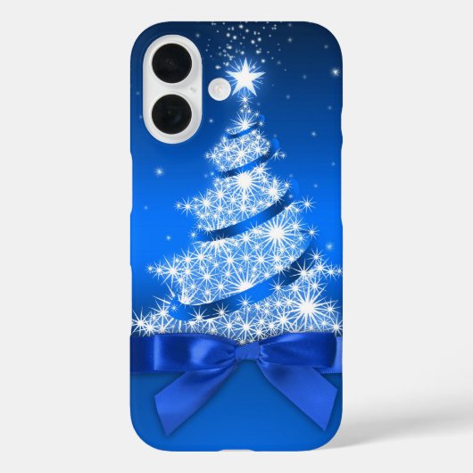 Coques Case-Mate iPhone Arbre de Noël avec faux arc (Verso)