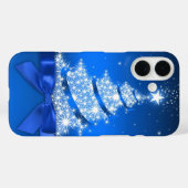Coques Case-Mate iPhone Arbre de Noël avec faux arc (Verso (horizontal))