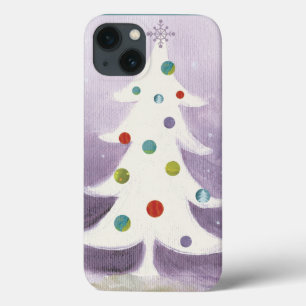 Case-Mate iPhone Case Arbre de Noël blanc