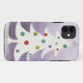 Coques Case-Mate iPhone Arbre de Noël blanc (Dos (Horizontal))