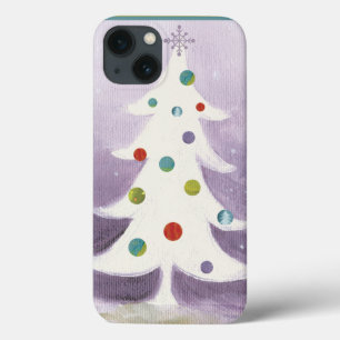 iPhone 13 Case Arbre de Noël blanc