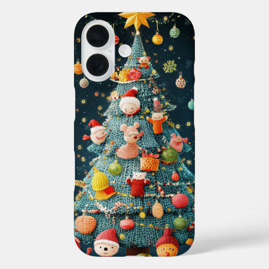 Coques Case-Mate iPhone Arbre de Noël confit Ornements festifs mignons (Verso)
