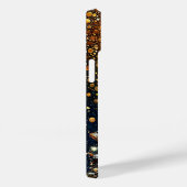 Coques Case-Mate iPhone Arbre de Noël doré de luxe Premium Festif (Verso / Droite)