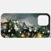 Coques Case-Mate iPhone Arbre de Noël élégant et artistique (Verso (horizontal))
