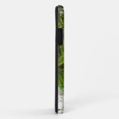 Coques Case-Mate iPhone Arbre de Noël I Argent et Or (Dos/Droite)
