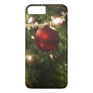 Coque iPhone 7 Plus Arbre de Noël I Vacances Plutôt vert et rouge