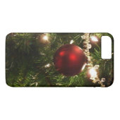 Coques Case-Mate iPhone Arbre de Noël I Vacances Plutôt vert et rouge (Dos (Horizontal))