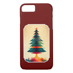 Case-Mate iPhone Case Arbre de Noël Joyfull Design géométrique
