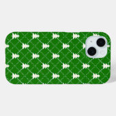 Coques Case-Mate iPhone Arbre de Noël Magique Festif ✨ Vert Noël Cosy (Verso (horizontal))