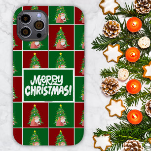 Coque Pour iPhone 14 Arbre de Noël PÈRE NOËL personnalisable