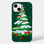 Coques Case-Mate iPhone Arbre de Noël Red Bows (Verso)