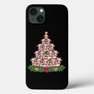 Case-Mate iPhone Case Arbre de Noël Vache Drôle Amateur de Vaches Noël