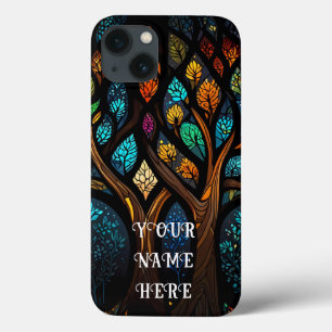 Case-Mate iPhone Case Arbre de vie en verre de mosaïque