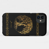 Coques Case-Mate iPhone Arbre de vie Mehndi (henné) (Dos (Horizontal))