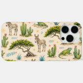 Coques Case-Mate iPhone Arbre divi d'Aruba, âne, iguane, cactus (Verso (horizontal))