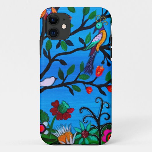 COQUES Case-Mate iPhone ARBRE D'OISEAUX D'OPTIMISME DE LA VIE (Dos)