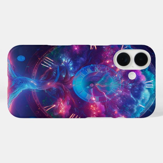 Coques Case-Mate iPhone Arbre du temps (Verso (horizontal))