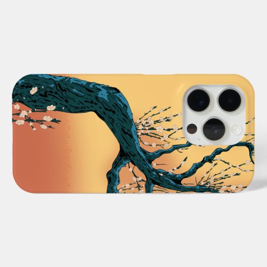 Coques Case-Mate iPhone Arbre en fleurs chinois (Verso (horizontal))