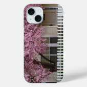 Coques Case-Mate iPhone Arbre en fleurs dans les banlieues (Verso)
