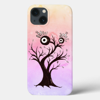 Case-Mate iPhone Case Arbre fou Créature Encre Art Imaginaire rose