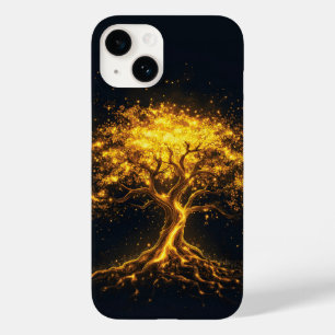 Coque Pour iPhone 14 Arbre lumineux de la vie - Mystique et Enchantant