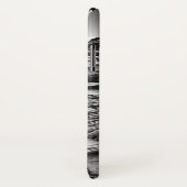 Coques Case-Mate iPhone Arbre noir et blanc de bonsaïs d'art de Zion (Dos/Droite)