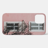 COQUES Case-Mate iPhone ARBRE NUIT DEVANT LE BÂTIMENT ROSE (Verso (horizontal))